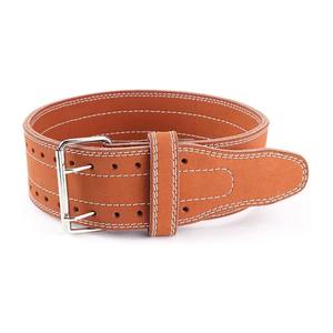 High Quality Custom Made Heavy Gym Cowhide Leather Training <b>Belt</b> Premium Leather <b>Weight</b> <b>Lifting</b> Powerlifting <b>Belt</b> - Product Image 1