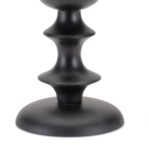 Candelabro Decorativo de Metal para Decoración del Hogar, Portavelas de Pilar Decorativo de la Mejor Calidad, Aluminio Fundido Negro, Hecho a Mano y Personalizado - Product Image 5