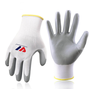 Guantes de Trabajo Industriales Recubiertos de Nitrilo y PU, Tejido de Nailon Transpirable, Ligeros y con Buen Agarre para Construcción, Taller y Mantenimiento - Product Image 6