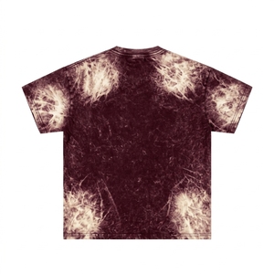 Camiseta de Moda Urbana para Hombre, Lavado Ácido, Algodón, Estilo Casual Holgado, Prenda Premium Transpirable - Product Image 2
