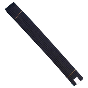 Cinturón de Karate Negro para Adultos, Unisex, Poliéster/Algodón, Transpirable, de Secado Rápido, Teñido Liso, para Artes Marciales Sin Gi - Product Image 2