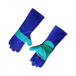 Guantes de Soldadura JNM Resistentes al Calor, de Cuero Vacuno, para Trabajo Pesado, Protección Ignífuga para Manos - Product Image 3