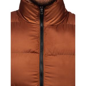 Veste matelassée automne-hiver pour hommes unisexe col montant coupe-vent et chaud manteau rembourré mode personnalisée vêtements d'hiver - Product Image 4