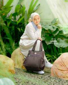 Premium Square Canvas Totepack with <b>Convertible</b> Tote <b>Backpack</b> Style Laptop Sleeve & Functional Pockets - Product Image 1