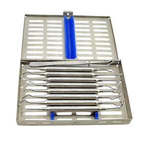 Kit de Instrumentos para Cirugía de Elevación de Senos, Kit de Elevadores Sinus Lift, Instrumentos de Relleno de Acero Inoxidable de Grado Alemán de Bone Bridge - Product Image 1