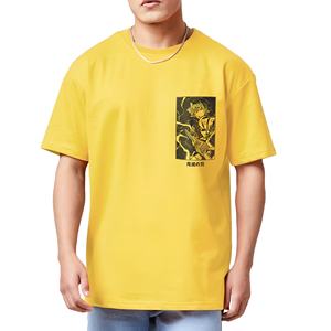 T-shirt Homme Color Block Manches Courtes Décontracté Streetwear Mode Estivale Coton Personnalisé Vente en Gros Fournisseur OEM Qualité Export - Product Image 1