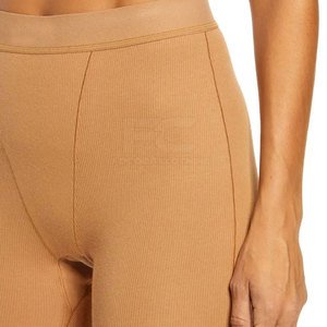Low MOQ OEM Service Solid Elastic Waist <b>Yoga</b> <b>Leggings</b> for Women High Quality Lightweight & Breathable Fitness Wear Cheap Price - Product Image 5