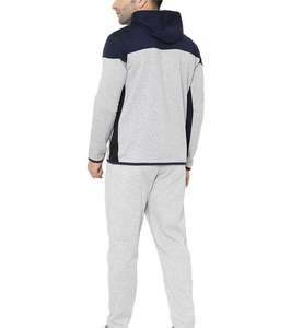 Ensemble de survêtement pour homme en tissu doux, deux pièces, respirant, extensible, idéal pour la salle de sport, la course à pied, les promenades en plein air et le quotidien - Product Image 2