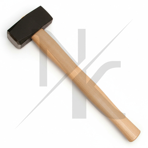 Nouveau marteau de fermeier de luxe en acier inoxydable de qualité supérieure avec manche en bois pour équipement équin, facile à utiliser, pour fer à cheval sur mesure - Product Image 3