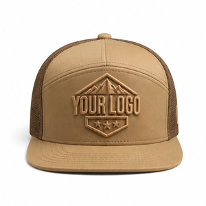 Gorra Trucker de Malla Personalizada con Visera Plana, Gorra Snapback con Bordado 3D, Gorra de Béisbol de Seis Paneles, Fabricante OEM ODM, Gorra Snapback de Malla - Product Image 1