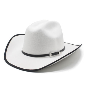 Sombrero Vaquero Estilo Punk de 9.5cm con Borde Ancho para Hombre y Mujer, Estilo Texas Occidental, Venta al Por Mayor - Product Image 4