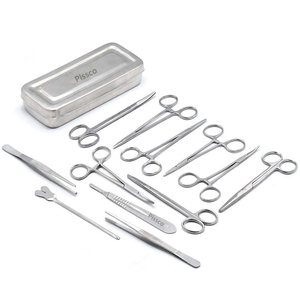 Basic Surgical <b>Instrument</b> Kit 13 PCS General Surgical <b>Instrument</b> Set Stainless Steel Surgical <b>Instrument</b> Set Minor Surgery Kit - Product Image 1