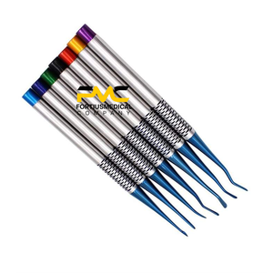 Kit de elevadores dentales PDL, juego de 7 instrumentos para extracción atraumática del ligamento periodontal. - Product Image 5