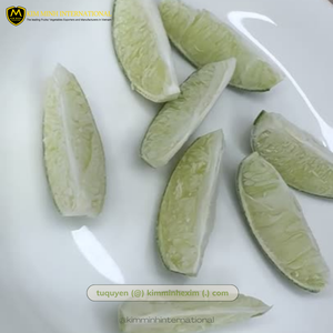 Tranches de citron vert entières surgelées LQF de qualité supérieure du Vietnam, vert vif et arôme frais, emballage sous vide en vrac 10 kg - Product Image 2