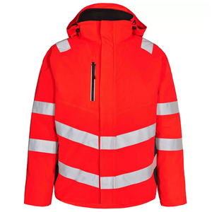 Chaqueta Reflectante Estándar ANSI, Tela de Poliéster Premium, Impresión Serigrafiada, Chaqueta de Seguridad Reflectante para Exteriores, Resistente al Viento - Product Image 6
