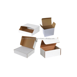 Cajas de Cartón Corrugado Impresas con Logotipo Personalizado, Cajas de Embalaje de Cartón Marrón Reciclables para Envío y Mudanza - Product Image 1
