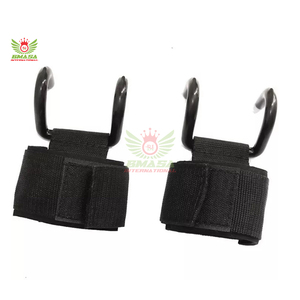 Correas de Muñeca de Neopreno para Levantamiento de Pesas y Dominadas con Gancho, Resistentes, con Logotipo Personalizado, Venta al por Mayor OEM - Product Image 4