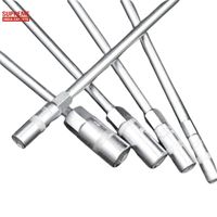 Llave de Tubo Tipo T de 14 mm, Acero al Cromo Vanadio, Métrica, DIY OEM con Barra Soldada para Uso en Autos, Motos y Camiones
