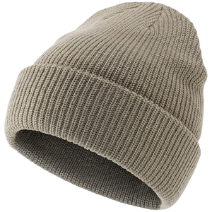 Bonnet tricoté épais et chaud d'hiver en gros pour adultes, unisexe, pour le sport et la pêche, 100 % acrylique, impression numérique, logo personnalisé 2026 - Product Image 5