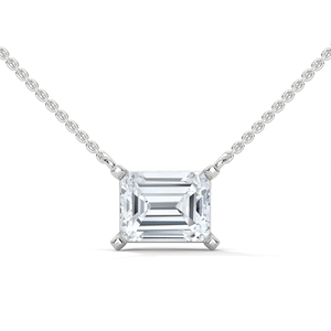Elegante colgante de plata con diamantes cultivados en laboratorio, perfecto para colecciones de joyería fina, regalos y ocasiones especiales. - Product Image 2