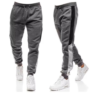 Ensemble de survêtement d'hiver personnalisé en gros pour homme, grande taille, respirant, 100 % coton, 2 pièces, couleur unie - Product Image 5