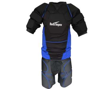 Customizable <b>Rugby</b> Body Protector Suit High-Density Foam <b>Padding</b> Impact Protection Gear for Safe <b>Tackling</b> With Adjustable Fit - Product Image 3