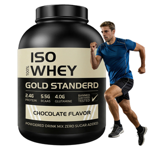 เวย์โปรตีนไอโซเลทสำหรับผู้ใหญ่มาตรฐานเยอรมัน ISO  0 กรัมน้ำตาล 0 กรัมไขมัน ช่วยเพิ่มความหนาแน่นของกระดูก รสวานิลลา - Product Image 1