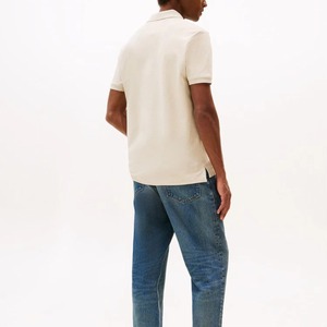 เสื้อโปโลผู้ชายสั่งทำขายส่ง ผ้าฝ้าย 100% พิมพ์ลาย ถักทอ แขนสั้น สไตล์ลำลองสุภาพ เสื้อกีฬา - Product Image 5