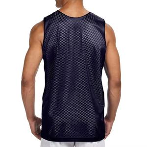 Wholesale Price Men's Polyester Cotton <b>Blend</b> Breathable Plus Size Workout Tank Top Casual Eco-Friendly Quick Dry Customizable - Product Image 5