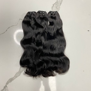 Extensiones de cabello humano virgen alineado con cutícula vietnamita, 100% extensiones de cabello natural ondulado sin procesar, venta al por mayor - Product Image 5