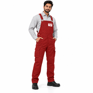 Overol Unisex Resistente al Fuego de Algodón y Poliéster para Programas de Uniformes Industriales, para Suministro de Ropa de Trabajo Industrial al por Mayor - Product Image 3