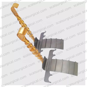 Rétracteur abdominal Saldanha Solz, instrument de chirurgie plastique pour lipoabdominoplastie, rétracteur chirurgical en acier inoxydable - Product Image 6