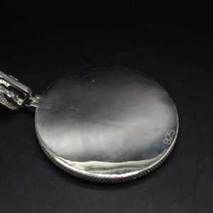 เครื่องประดับ VVSD สร้อยคอจี้เพชรโมอิสซาไนต์เงินแท้ 925 สไตล์ฮิปฮอปสำหรับผู้หญิงและผู้ชาย ผ่านการทดสอบเพชร - Product Image 2