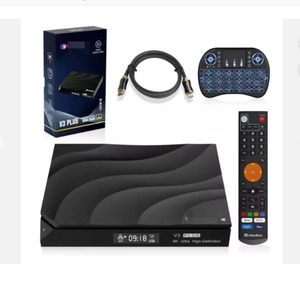 Paquete de Caja Multimedia VS/ox V3 Plus Original de Alta Calidad con Control Remoto por Voz - Product Image 1