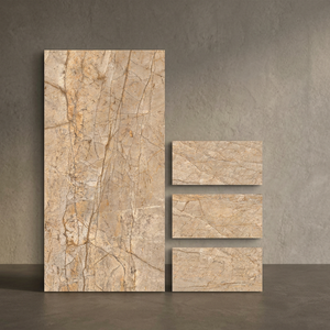 Céramique Numérique Glacé 600x1200mm Argent Porcelaine Carreaux Traventino 60x120cm Soudan - Product Image 4
