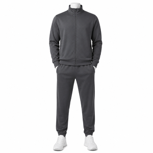 Sport Wear Training Tracksuits Jogging Suit Two Piece Set OEM Size Custom Logo Tracksuits for <b>Men</b> <b>Top</b> Selling <b>Sweat</b> Suits Gym - Product Image 2