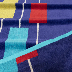 Toalla de Playa Moderna de Lujo, Ligera, de Algodón/Poliéster, de Alta Absorción, para Todas las Estaciones, para Natación y Entrenamiento - Product Image 5