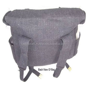 Sac à dos en toile de coton tendance, élégant, léger, pour tous les jours, voyages, école, travail, décontracté, avec coton durable - Product Image 5