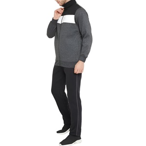 Ensemble de survêtement polaire pour hommes : sweat à capuche et pantalon de jogging, style streetwear décontracté, coupe ample, idéal pour l'hiver, personnalisable avec logo, vente en gros - Product Image 4