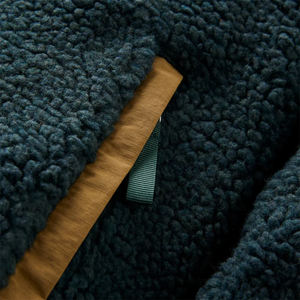 Veste en polaire sherpa pour homme, confortable, décontractée, col montant, écologique, coupe-vent, grande taille, vêtements d'extérieur - Product Image 2