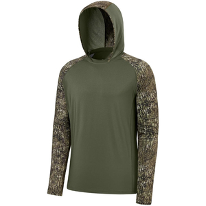 Nueva Camiseta de Pesca de Manga Larga para Exteriores, Tendencia 2026, con Protección Solar de Malla Transpirable, Tallas Grandes para Adultos - Product Image 1