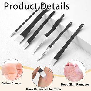 Ingrown Toenail Pedicure Knife Set Skin Scraper Repair Sharp Blade <b>Kit</b> For Nail Corn Callus Paronychia Treatment - Product Image 4