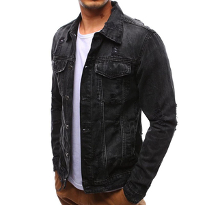 Reasonable <b>Top</b> Selling Men's Lightweight Custom Made Jeans Jackets Breathable Knitted Winter In Different Colors Jacket For Man - Product Image 1