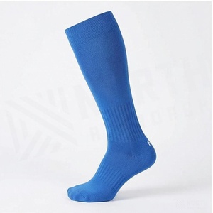 Blue <b>Knee</b> <b>High</b> <b>Socks</b> for Adults Soccer Breathable Knitted Spandex Polyester Sport <b>Socks</b> Summer Regular Style Solid Color - Product Image 3