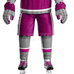 Uniforme de Hockey sobre Hielo de Poliéster Transpirable con Diseño Personalizado y Logotipo Propio, Talla Grande para Adultos, el Más Popular - Product Image 5