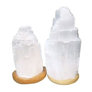 Modern Himalayan White Salt Lamps Best Selling Natural <b>Crystal</b> Decorative Lighting with OEM Size Private Label Supplier Services - Product Image 3