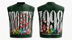 Camiseta 100% Algodón de Alta Calidad, Color Personalizado, Transpirable, Estilo Hip Hop Retro Urbano, Servicio OEM ODM - Product Image 2