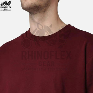 T-shirt Homme Oversize 100% Coton Personnalisé Motif Uni Grande Taille Coupe Droite 180 Grammes Respirant - Product Image 6