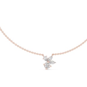 Colgantes de Diamantes Cultivados en Laboratorio para Mujer, de Alta Calidad, con Formas Variadas, en Oro Sólido de 14K, Certificación IGI, Personalización OEM/ODM Disponible - Product Image 1
