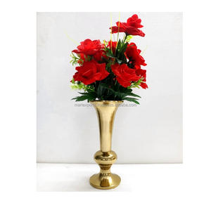 Moderno Florero Rústico de Hierro Hecho a Mano, Elegante Centro de Mesa Decorativo para Sala de Estar, Oficina y Mesa de Comedor - Product Image 4